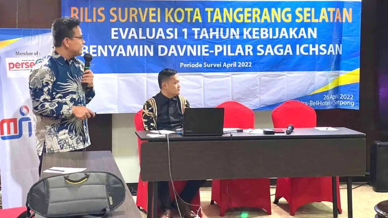 Hasil Survei MSI: Publik Tangsel Respon Positif Penanganan Covid-19 dan 15 Program Kerja Pemkot