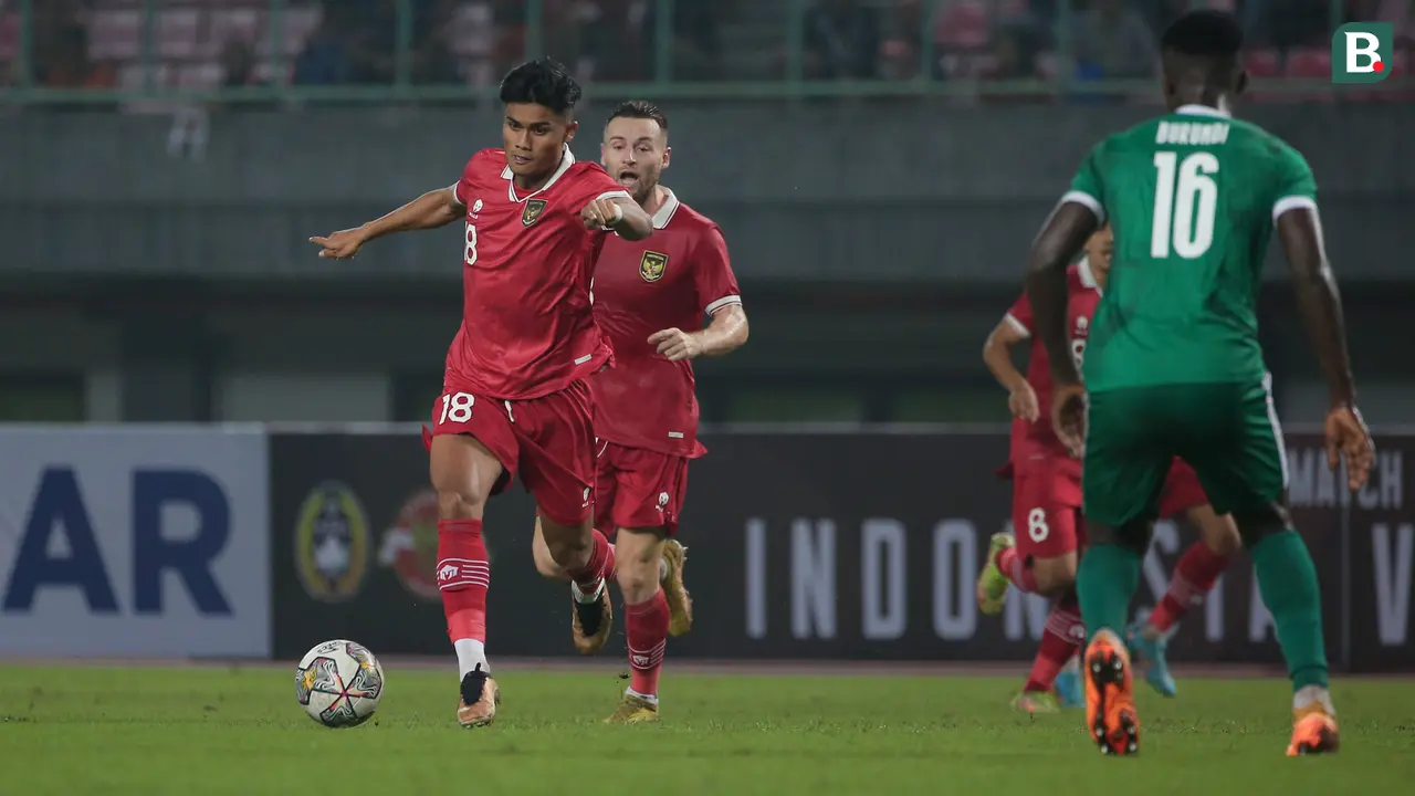 Timnas Indonesia vs Burundi