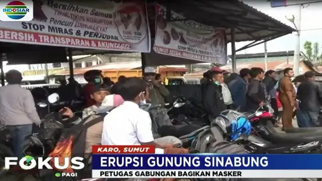 Hingga kini, status Gunung Sinabung masih awas atau berada pada level empat. Warga diminta untuk menjauh dari zona merah.