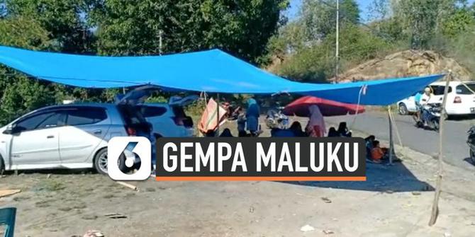 VIDEO: Warga Mengungsi Usai Diguncang Gempa Magnitudo 7,1
