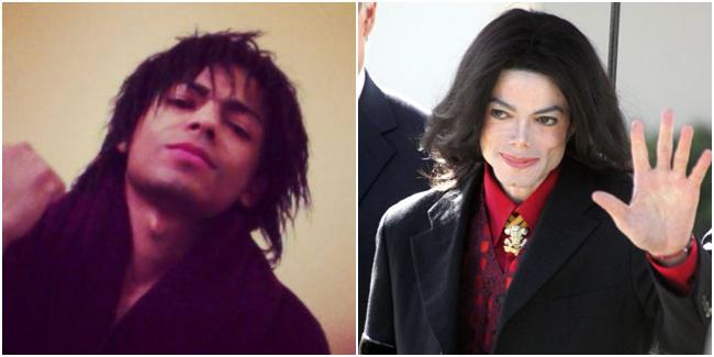 Brandon Howard yang diduga adalah anak lain dari Michael Jackson | Photo copyright Dailymail.co.uk