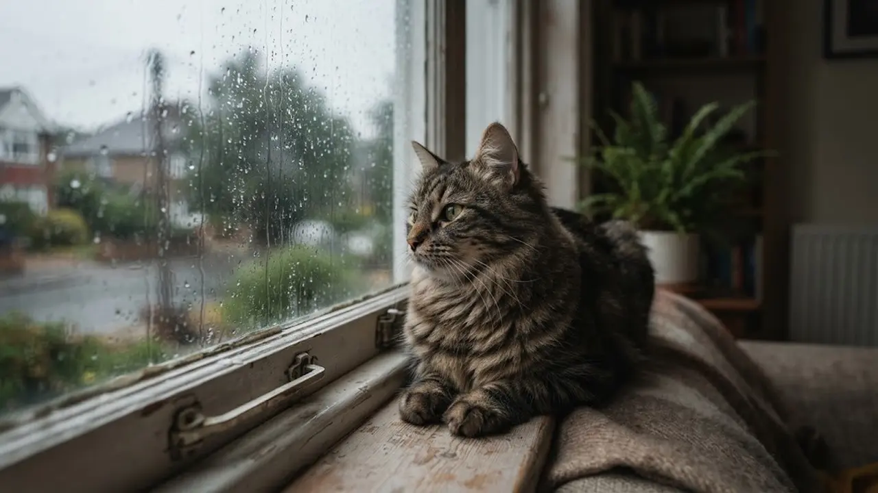 Kebiasaan Kucing saat Hujan yang Perlu Dipahami Pemiliknya