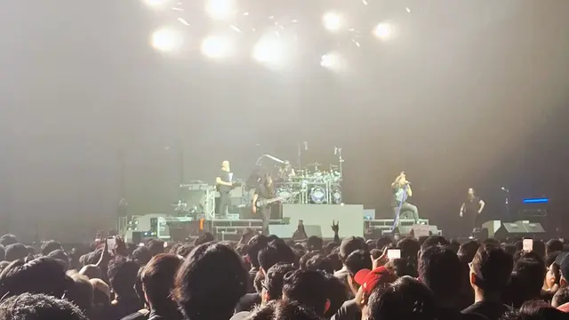 Konser Dream Theater. (Yacob Biliocta/ Liputan6.com)