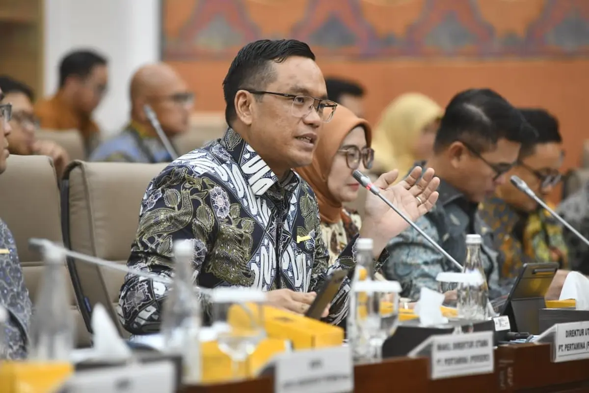 Direktur Utama PT Pertamina (Persero) Simon Aloysius Mantiri