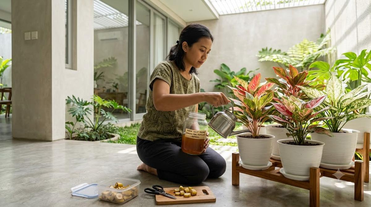Cara Membuat Aglaonema Lebih Berwarna