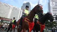 Polisi Pulangkan Orangtua Bawa Anak Kecil Saat CFD Jakarta