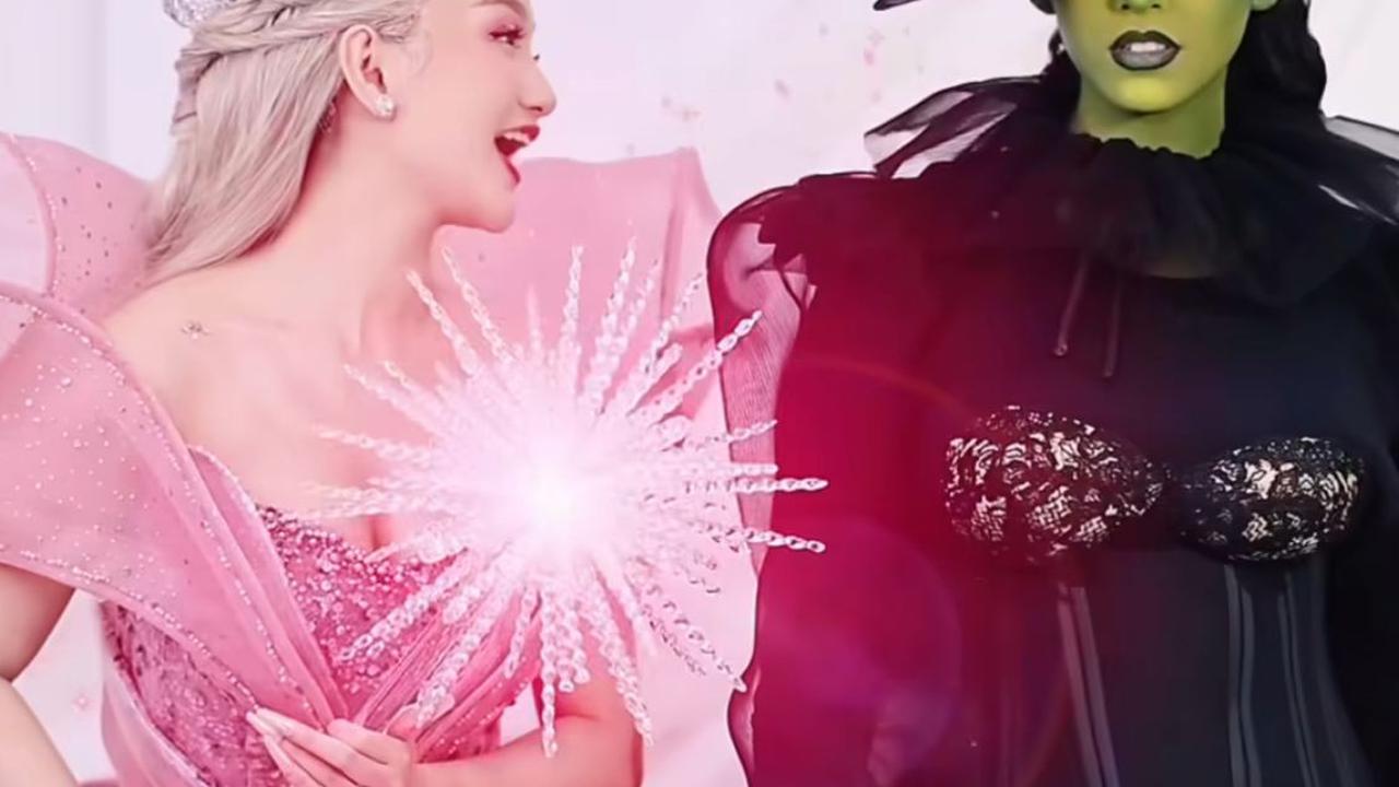7 Potret Nanda Arsyinta dan Jharna Bhagwani Hidupkan Glinda dan Elphaba dengan Sentuhan Nusantara