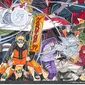 Poster hasil voting karakter Naruto paling populer di dunia. Hokage Keempat Minato Namizake meraih posisi 1. Dok: Naruto Official Site