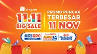 Promo Puncak Terbesar 11 November 2023.