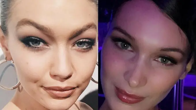 [Bintang] Kakak Adik Gigi Hadid-Bella Hadid Selfie dengan Seleb Indonesia. Siapa yang Paling Cantik?