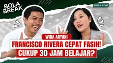 Wida Aryani menceritakan proses Francisco Rivera belajar bahasa Indonesia hingga semakin lancar dan percaya diri saat wawancara live. Menurut Wida, Rivera menjalani sekitar 30 jam belajar dengan jadwal minimal dua kali seminggu, ditambah latihan di l...