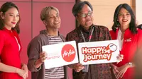 Gamaliel menjadi brand ambassador dalam kampanye terbaru AirAsia, yaitu #BahagiaBersamaAirAsia.
