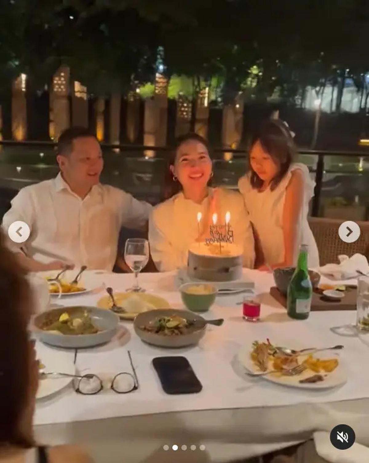 6 Potret Ulang Tahun Olivia Jensen ke-32, Perayaan Sederhana Bareng Keluarga