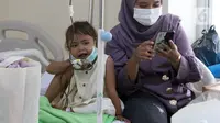 Berdasarkan hasil penelitian Eijkman tahun 2012, diperkirakan angka kelahiran bayi dengan thalasemia mayor sekitar 20 persen atau 2.500 anak dari jumlah penduduk di Indonesia sekitar 240 juta. (merdeka.com/Arie Basuki)