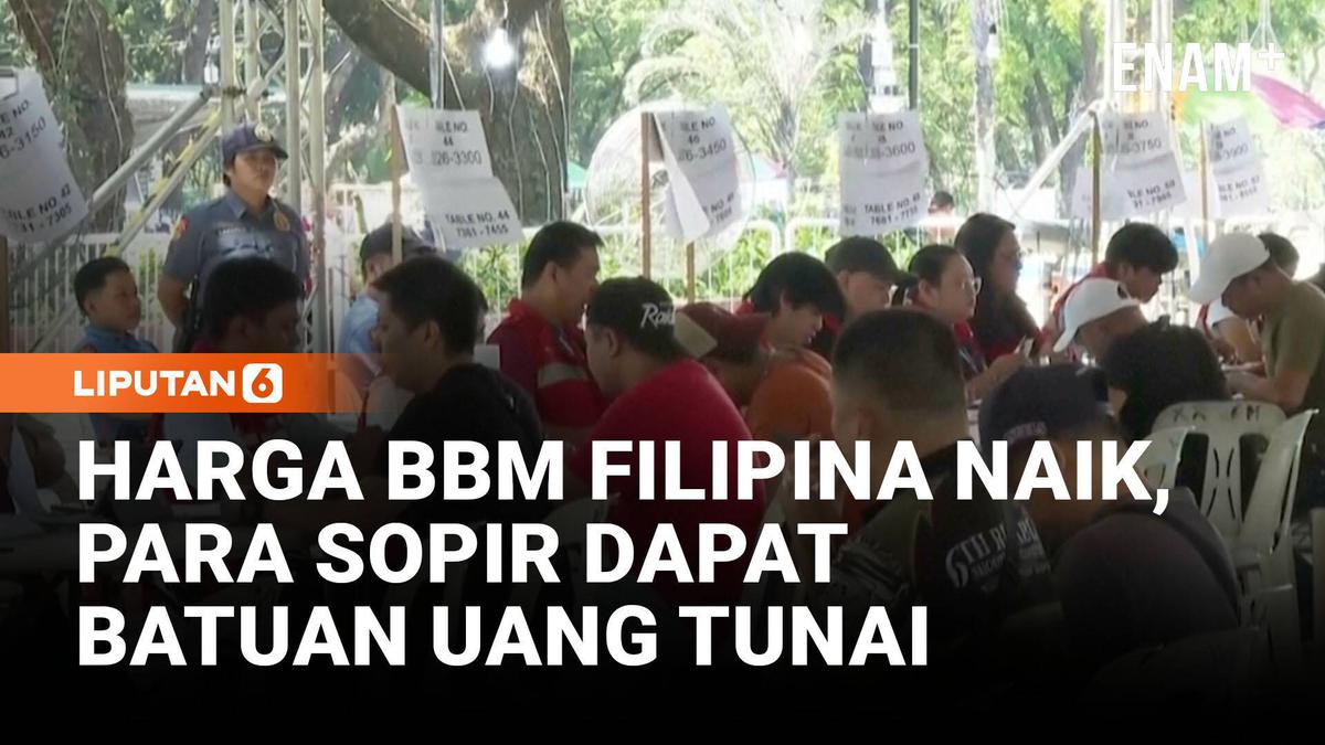 Harga BBM Filipina Naik, Pemerintah Beri Bantuan Tunai ke Sopir