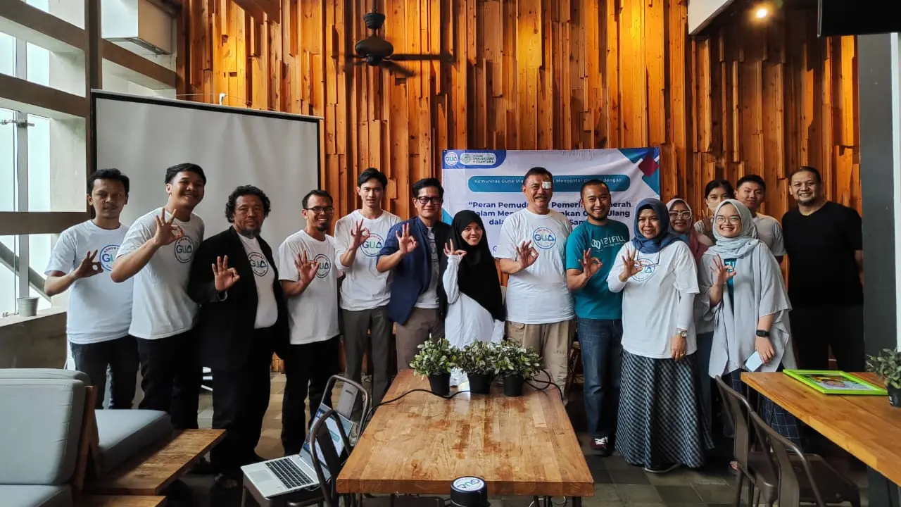 Komunitas GUA Gelar Diskusi Peran Pemuda dan Pemda dalam Upaya Pengurangan Sampah
