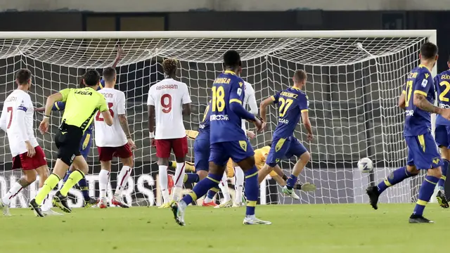 Menang di Markas Verona, AS Roma Naik ke Peringkat Empat Klasemen Liga Italia