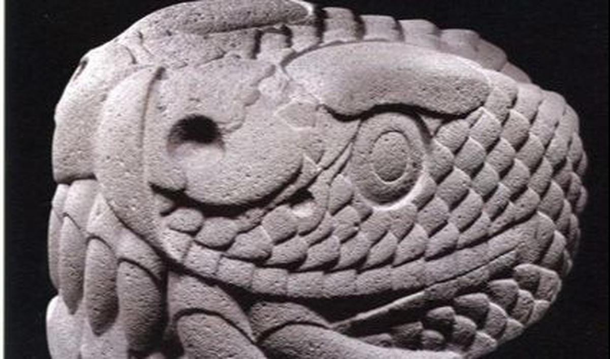 Para arkeolog dari Institut Antropologi dan Sejarah Nasional Meksiko (INAH), mengatakan bahwa patung kepala ular ini berukuran panjang 1,8 meter, tinggi 1 meter, dan lebar 86 cm.&nbsp;