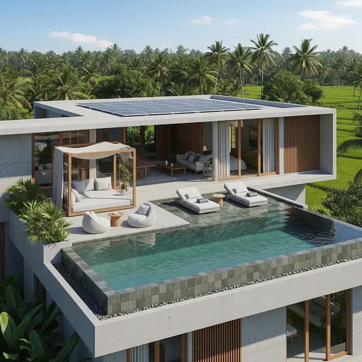 8 Model Rumah Sederhana Tapi Mewah dengan Atap Datar dan Rooftop, Inspirasi Hunian Masa Kini
