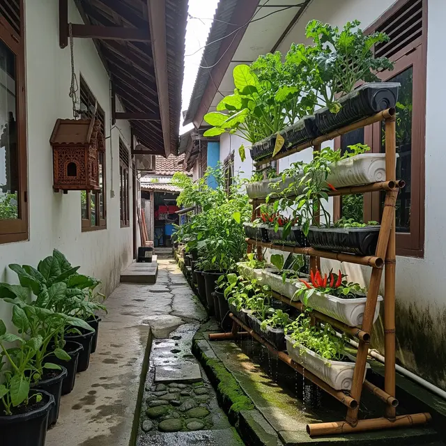 9 Desain Kebun Sayur di Gang Sempit, Lahan Terbatas Jadi Produktif