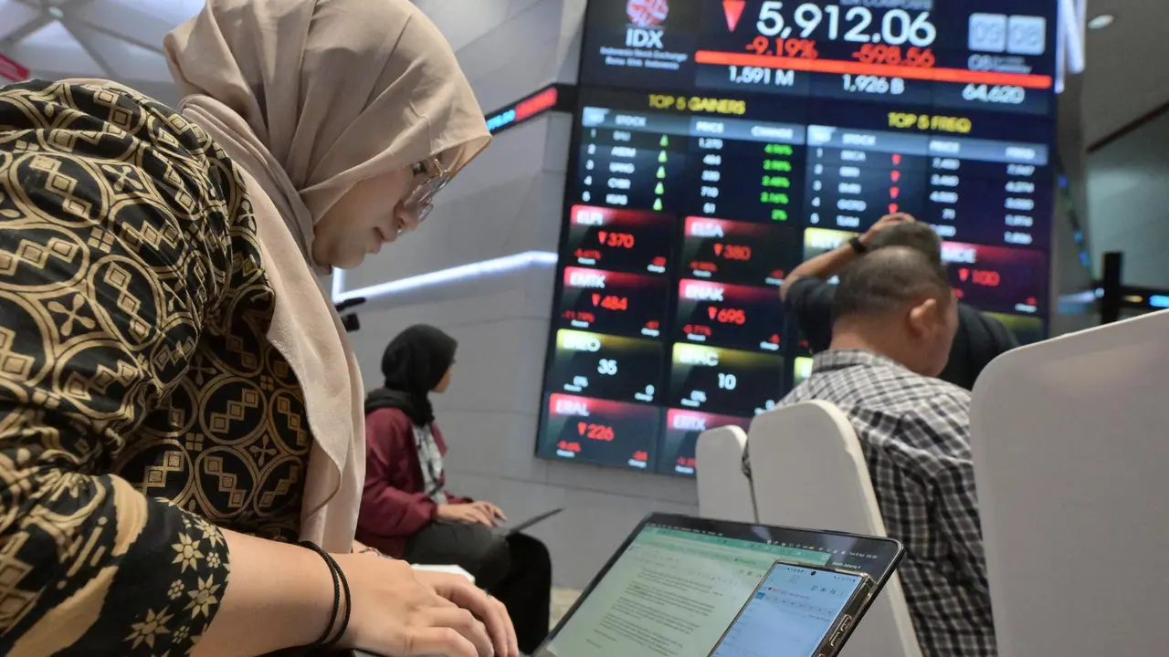 Usai Libur Lebaran 2025, IHSG Dibuka Anjlok 9 Persen
