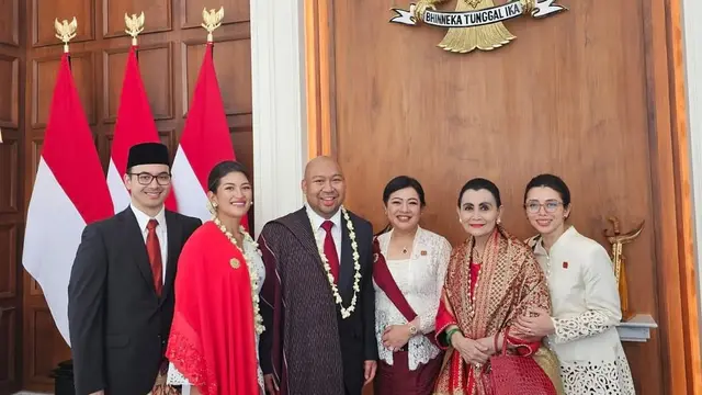 Potret Danvy Rukmana Anak Sulung Annisa Trihapsari Hadiri HUT RI 80 Akrab dengan Keluarga Cendana/Instagram @danvysrukmana