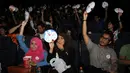 Kemeriahan para Cinemaholic di dalam studio Blitz Megaplex, Grand Indonesia, Jakarta, jelang menyaksikan film Doraemon, (13/12/2014). (Liputan6.com/Helmi Fithriansyah)