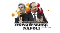 Prediksi VfL Wolfsburg vs Napoli (Liputan6.com/Andri Wiranuari)