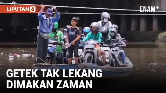 Perahu Eretan Masih Diminati Warga Penjaringan di Tengah Era Modernisasi Transportasi