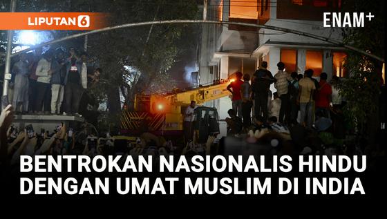 VIDEO: Bentrokan Sektarian di India Barat, Makam Penguasa Muslim Mughal dari Abad ke-17 Jadi Pemicu