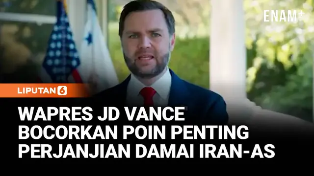 Wapres JD Vance Beberkan Bocoran Perjanjian Penting Damai AS-Iran