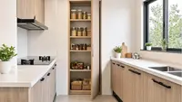 7 Model Dapur dengan Pantry Tersembunyi, Solusi Cerdas agar Ruang Lebih Rapi dan Estetik