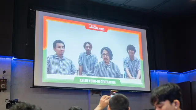 Asian Kung-Fu Generation, dalam acara Media Gathering yang diadakan oleh KIG Live.