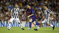 Lionel Messi masih menjadi pemain kunci bagi Barcelona saat berhadapan dengan Juventus. (doc. Barcelona)