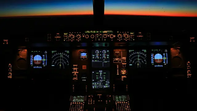 Ilustrasi Cockpit Pesawat (Unsplash)