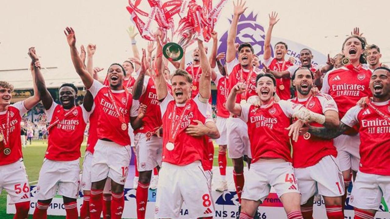 Arsenal Juara Liga Inggris 2025/26, Tutup Musim Manis Kalahkan Palace 2-1