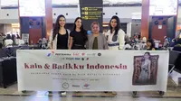 Tiga Puteri Indonesia Antusias Ikuti Pagelaran Fashion Show di Italia
