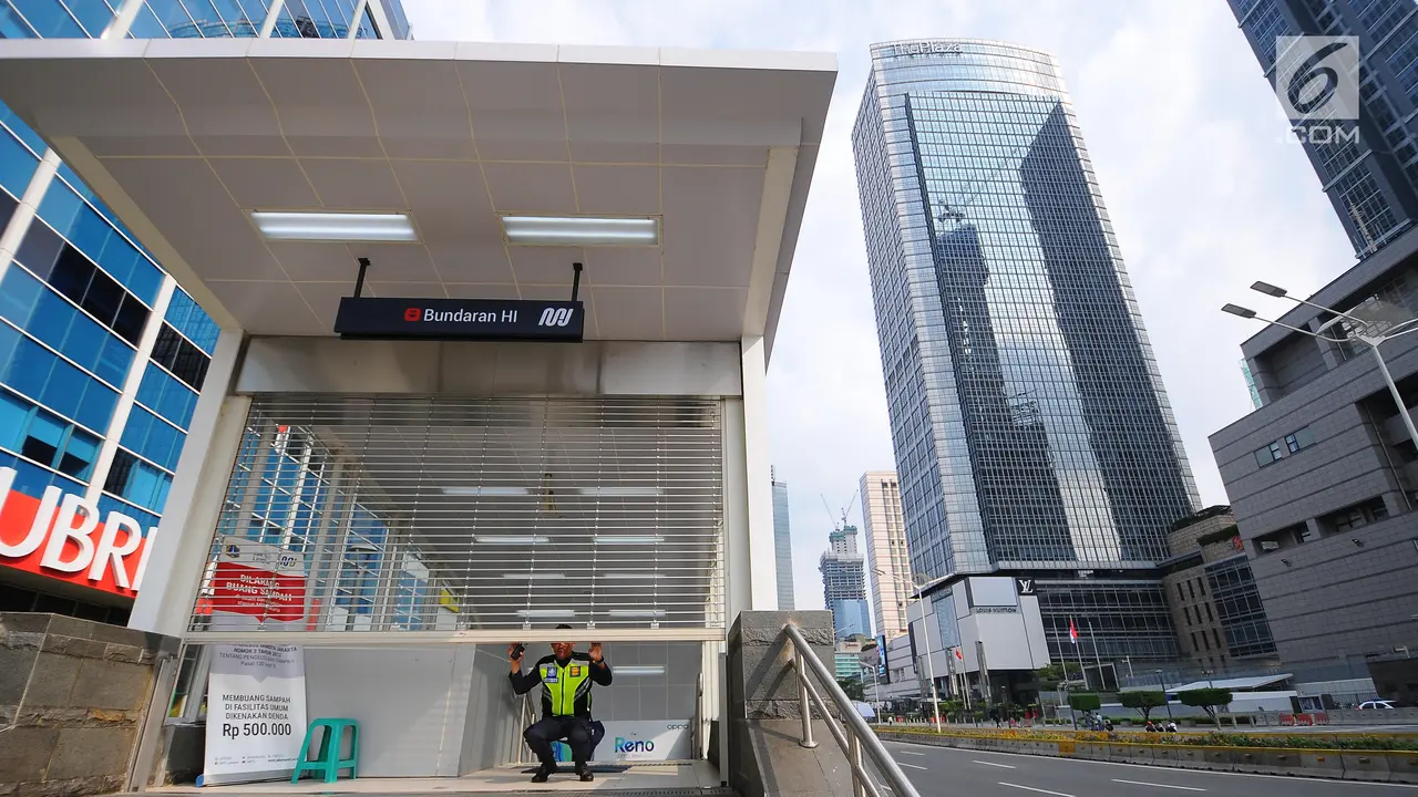 Ada Demo, Perkantoran di Thamrin Diliburkan