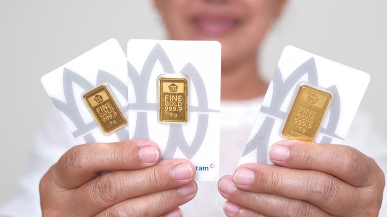 Harga Emas Antam Hari Ini, Meroket Sentuh Rp1,946 juta/gram