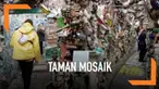Seniman Isaiah Zagar membuat karya yang unik yakni taman mosaik dari barang bekas. Ia membutuhkan waktu selama 20 tahun untuk menciptakan karya seni ini.