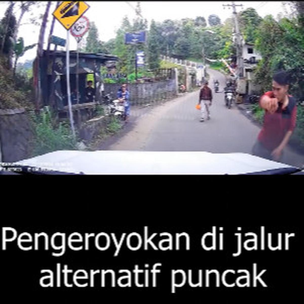 Duduk Perkara Pemobil Dikeroyok di Jalan Alternatif Puncak