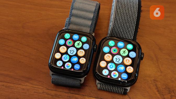 Apple Watch SE 3 vs Series 10. (Liputan6.com/ Yuslianson)