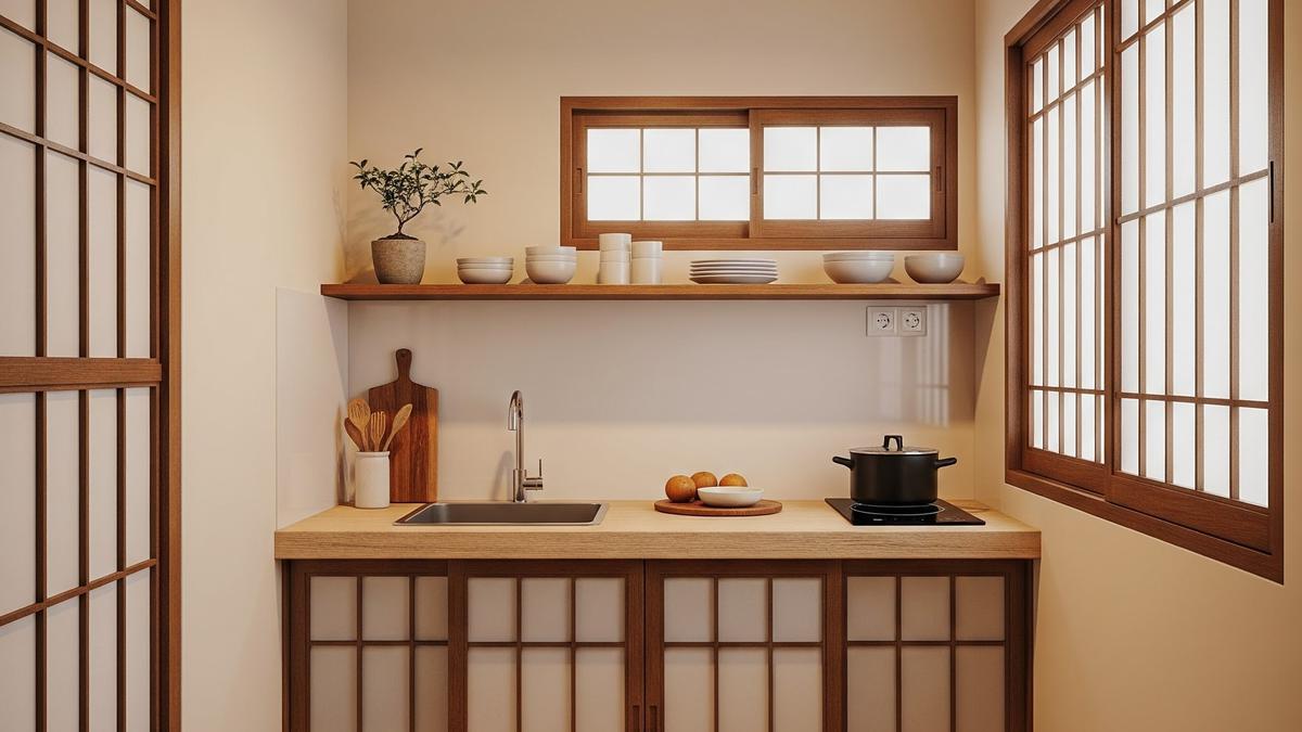 9 Desain Dapur Ala Jepang Minimalis Ukuran 2x2 Meter, Estetis dengan Budget Terjangkau