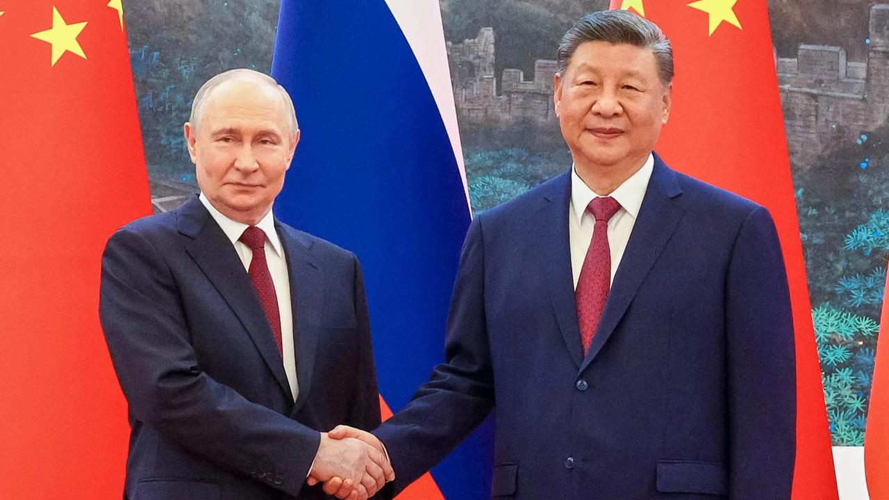 FOTO: Pertemuan Xi Jinping dan Vladimir Putin Perkuat Arah Kerja Sama Strategis China Rusia