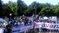 Setelah warga Villa Nusa Indah, giliran warga Rumpin ancam melepaskan diri Kabupaten Bogor (Liputan6.com/Achmad Sudarno)