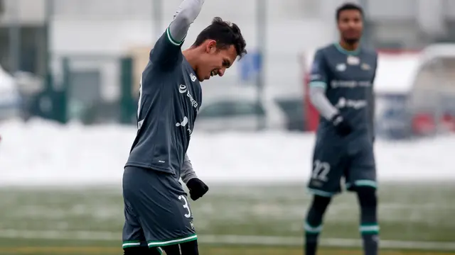 Egy Maulana Vikri menyumbang satu gol dan satu assists ketika Lechia Gdansk menang 9-1 atas Olimpia Grudziadz pada laga uji coba, Selasa (19/1/2021).
