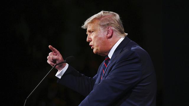 FOTO: Debat Perdana Calon Presiden Amerika Serikat