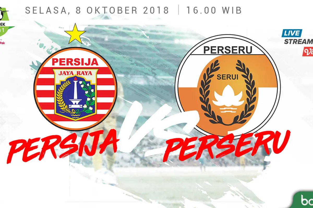 Persija Jakarta vs Perseru Serui