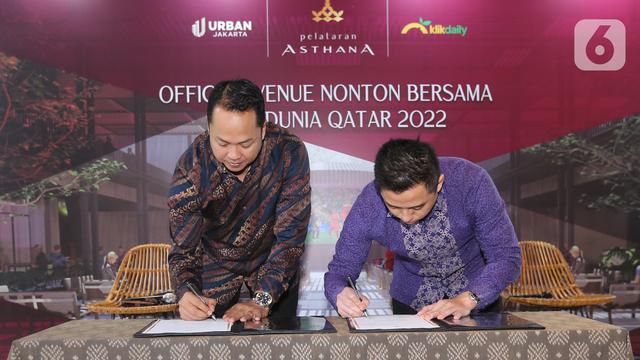 Kerjasama Nobar Piala Dunia Qatar 2022 di Pelataran Asthana