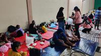 Dapur Umum untuk Pengungsi Banjir di Kudus.